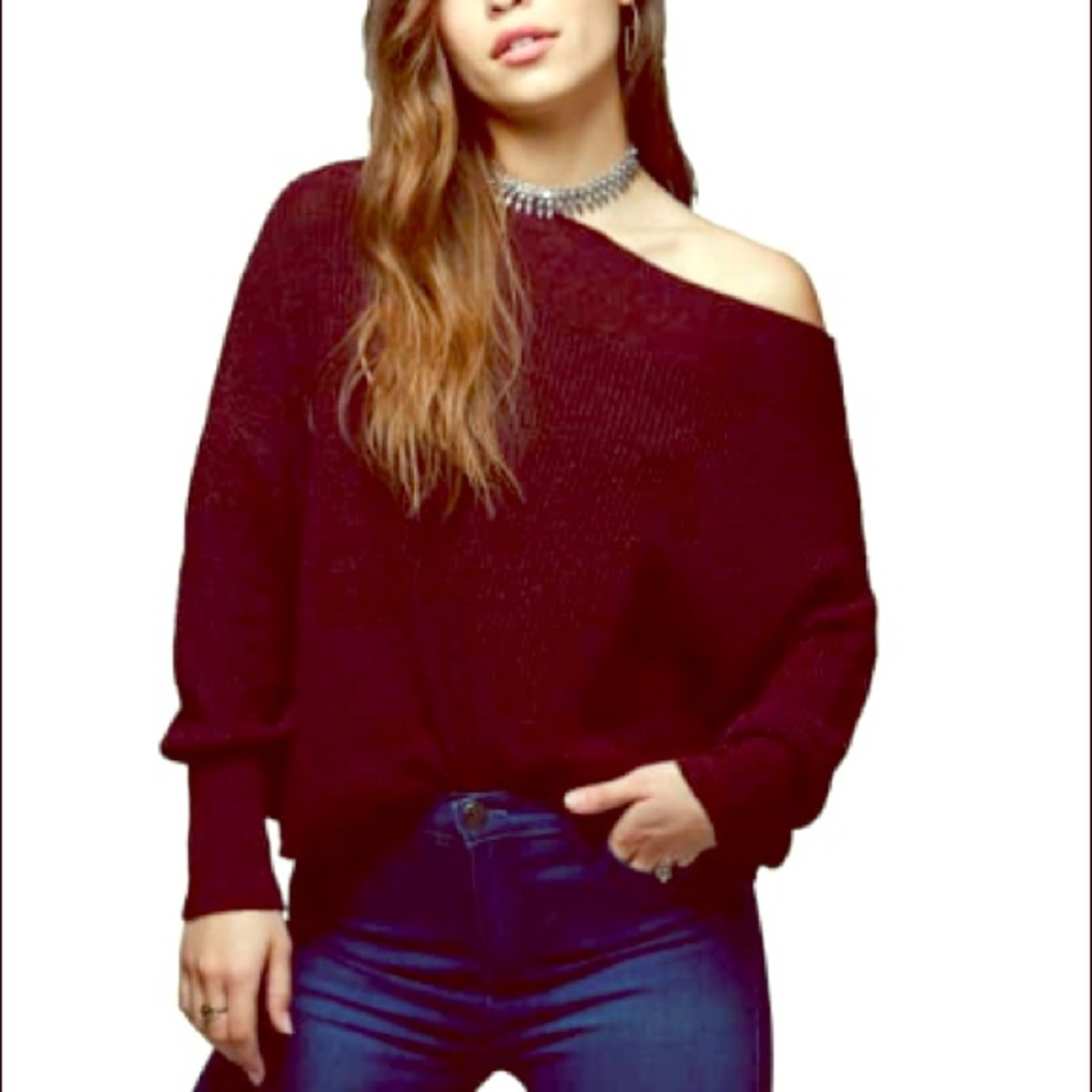 Free People Alana pull over sweater
